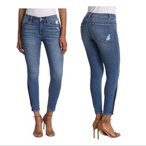 FRAME Le High Distressed Skinny Jeans | 26